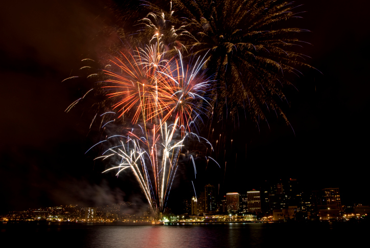 Honolulu fireworks